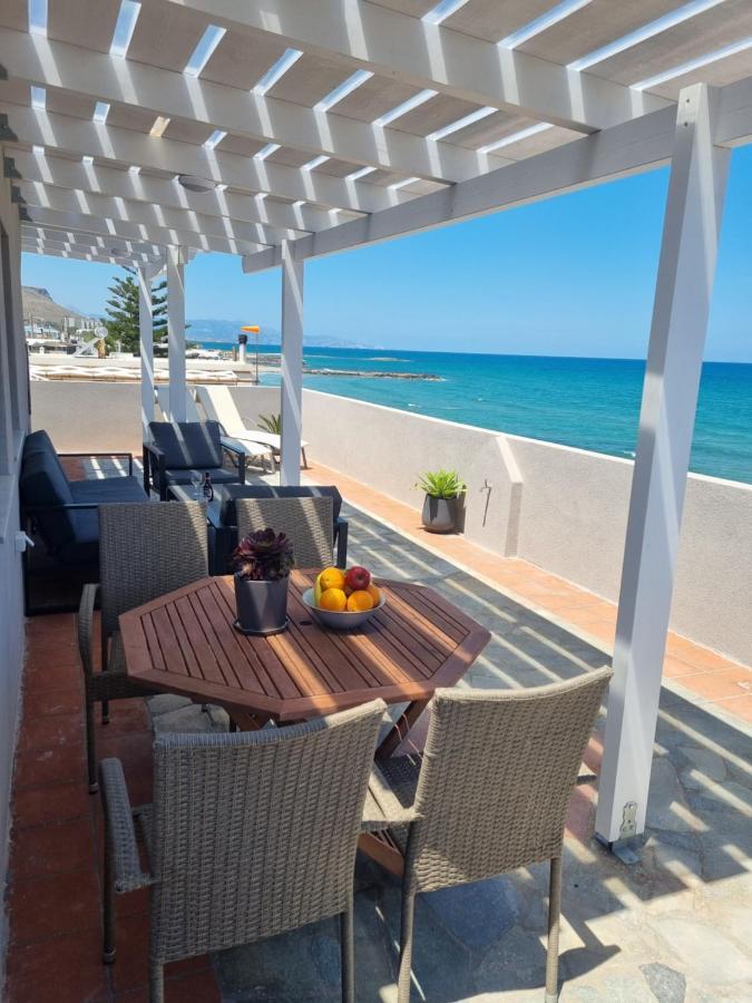 Astra Sea View Apartment, Sea Front Kokkini Hani Exterior photo