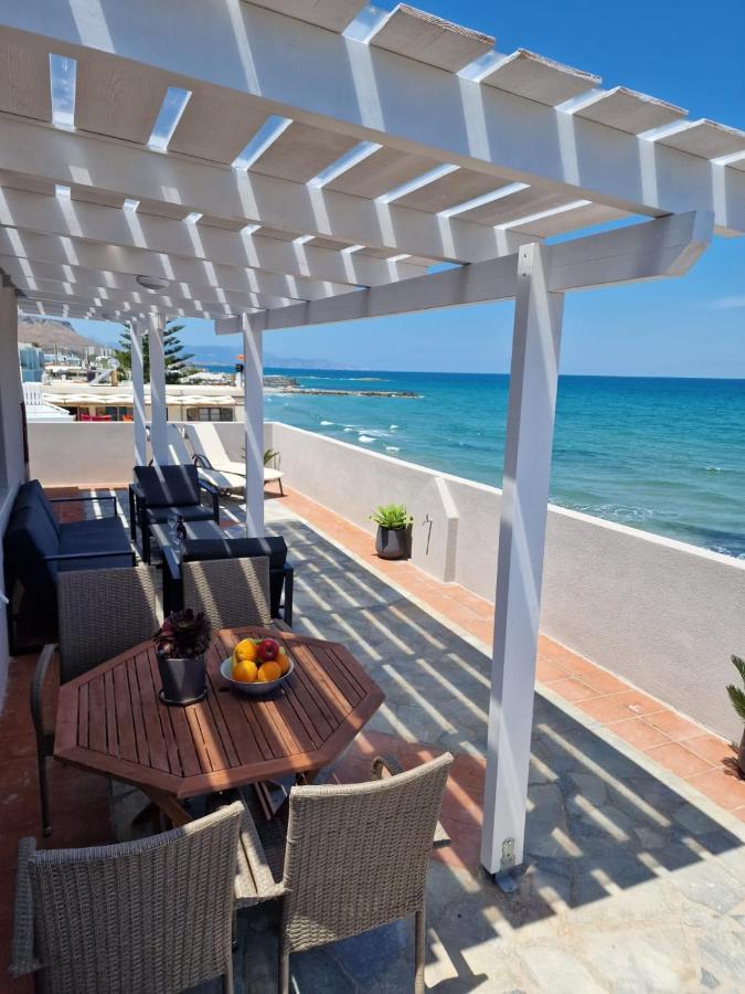 Astra Sea View Apartment, Sea Front Kokkini Hani Exterior photo