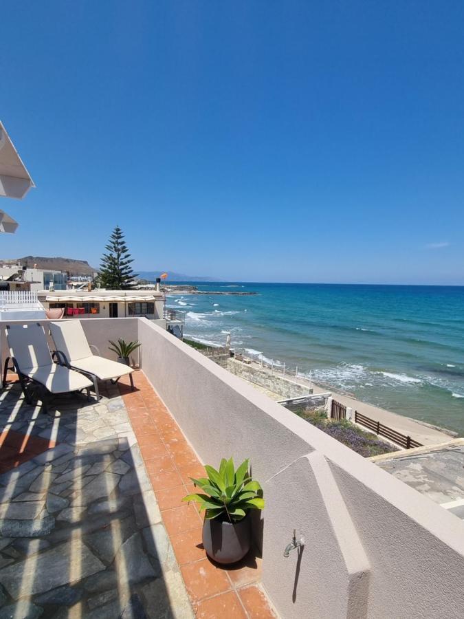 Astra Sea View Apartment, Sea Front Kokkini Hani Exterior photo